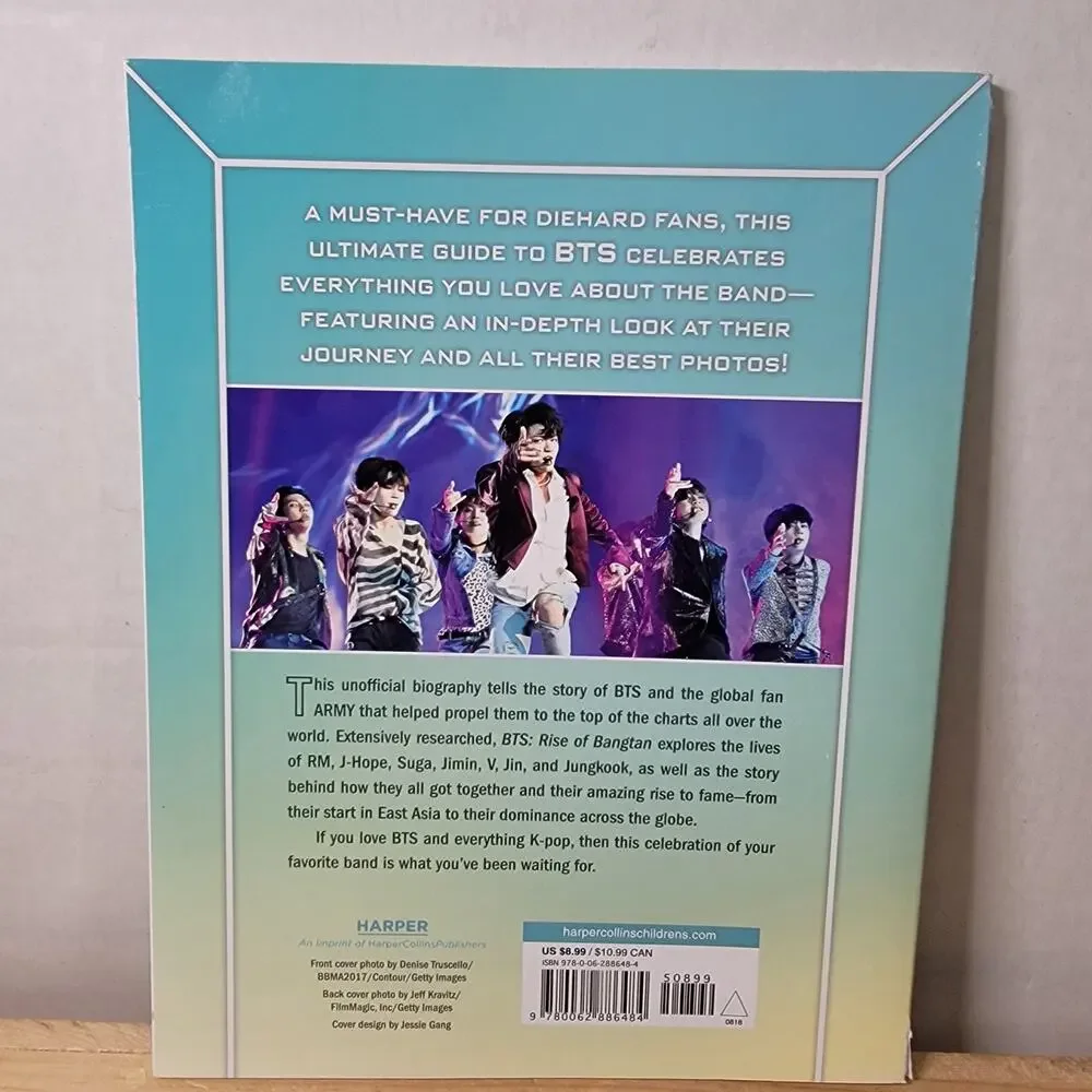 BOOK BTS Rise Of Bangtan (paperback)